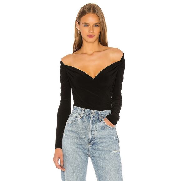 Norma Kamali Long Sleeve Sweetheart Blouse - XS - Picture 1 of 5